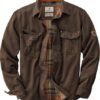 Legendary Whitetails Mens Flannel Lined Shirt Jacket Waxed Cotton Water Resistant Shacket, Tobacco, LRG at Amazon Men’s Clothing store Camouflage Hunting Apparel