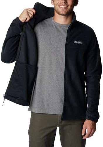 Columbia Men's Steens Mountain 2.0 Full Zip Fleece Jacket, Black, Medium : Columbia: Clothing, Shoes & Jewelry