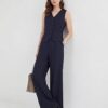 Women's 2-Piece Vest & Pants Set - Wrinkle-Resistant Waistcoat, High-End Business Formal & Casual Trouser Suit