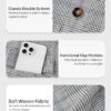 81-Lv3ZtUcL._AC_SY445_ Mina Self Women's 2026 Plaid Houndstooth Coat - Lightweight Fully Lined Button Casual Daily Office Work Jacket with Pockets