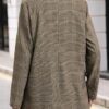 81iIvVt+LmL._AC_SY445_ Mina Self Women's 2026 Plaid Houndstooth Coat - Lightweight Fully Lined Button Casual Daily Office Work Jacket with Pockets